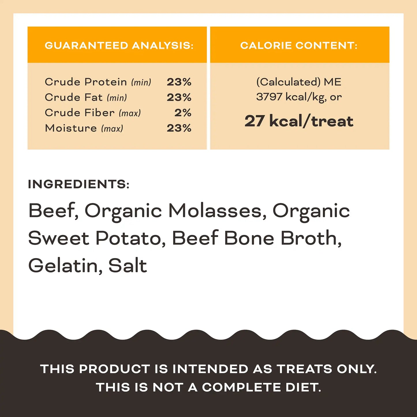 Primal FriendChips Matter Jerky Treats for Dogs - Beef Recipe
