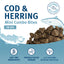 Cod & Herring Mini Combo Bites Treats for Cats