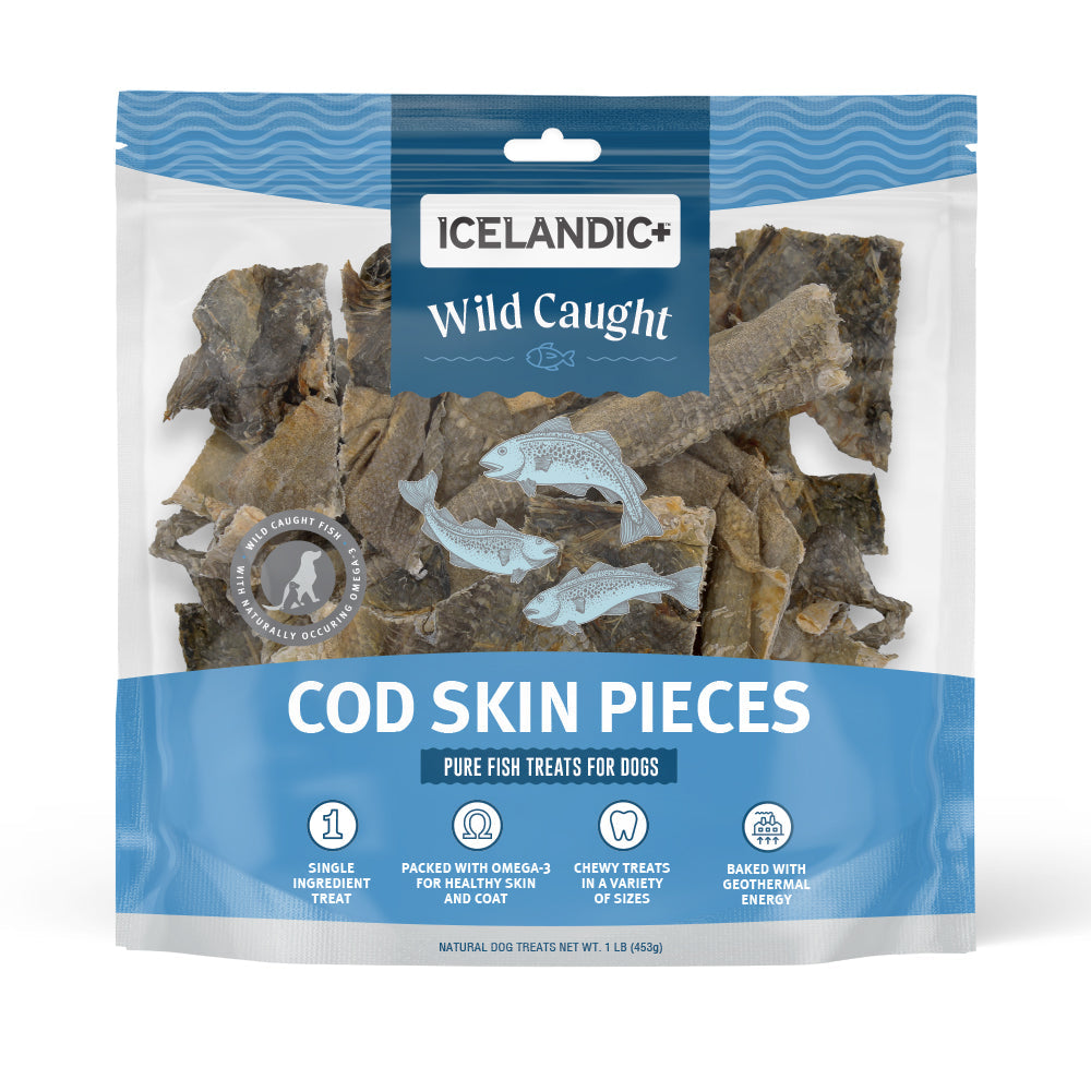 Cod Skin Pieces Dog Treats