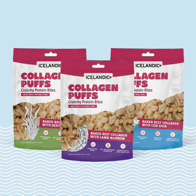 Beef Collagen Small Puffs Treat Bundle