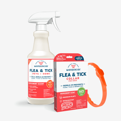 Wondercide Flea & Tick Protection Bundle: Collar & Spray