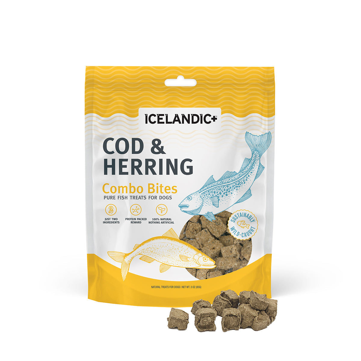 Cod & Herring Combo Bites Fish Dog Treats