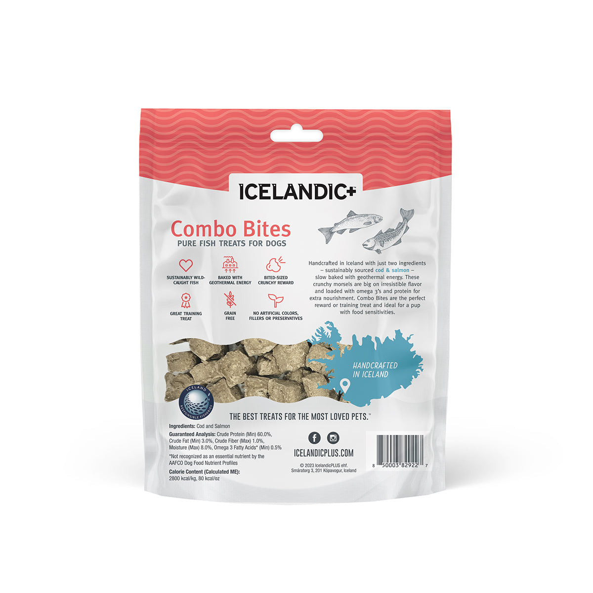 Cod & Salmon Combo Bites Fish Dog Treats