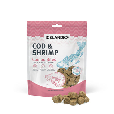 Cod & Shrimp Combo Bites Fish Dog Treats