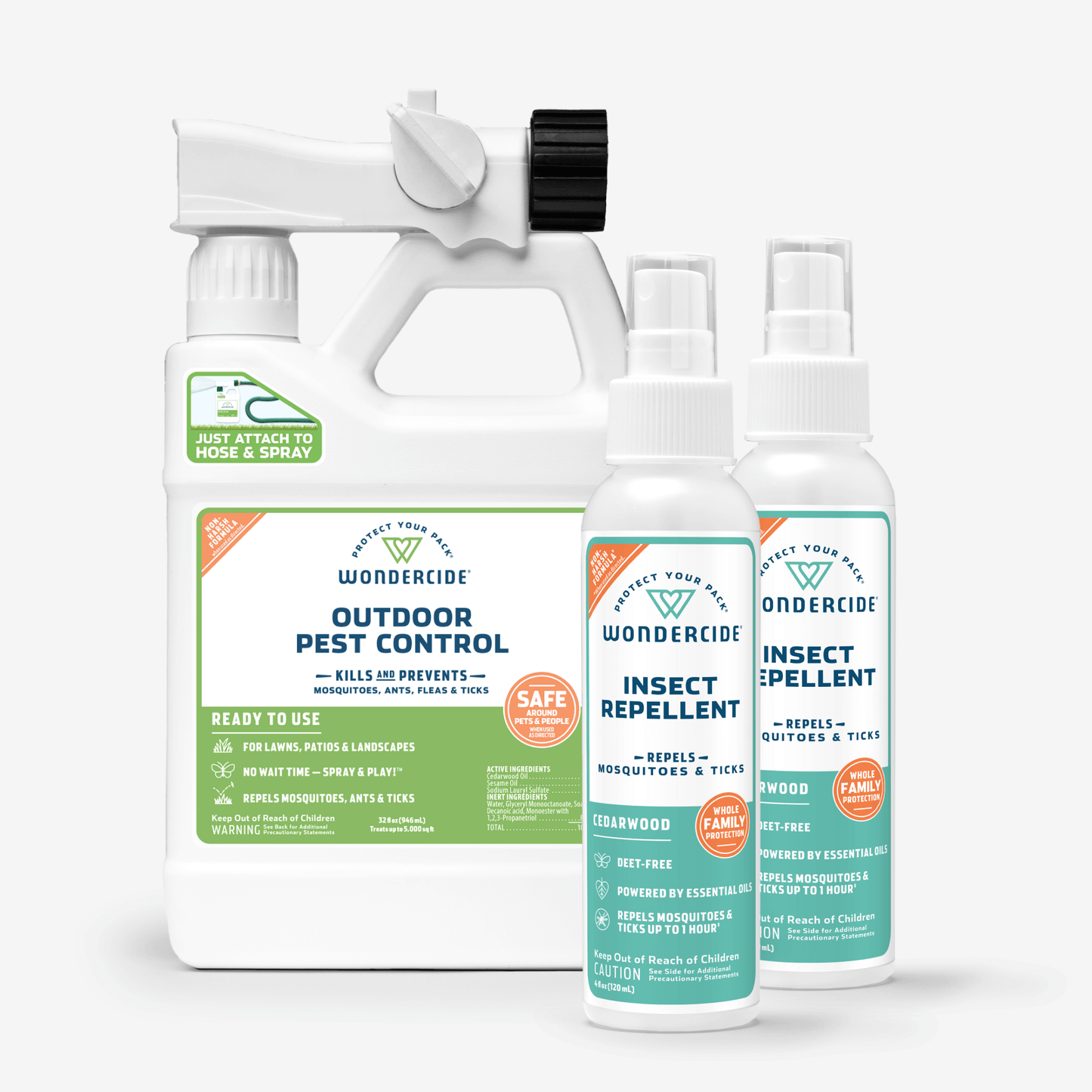 Wondercide Complete Control Mosquito Kit with Natural Essential Oils