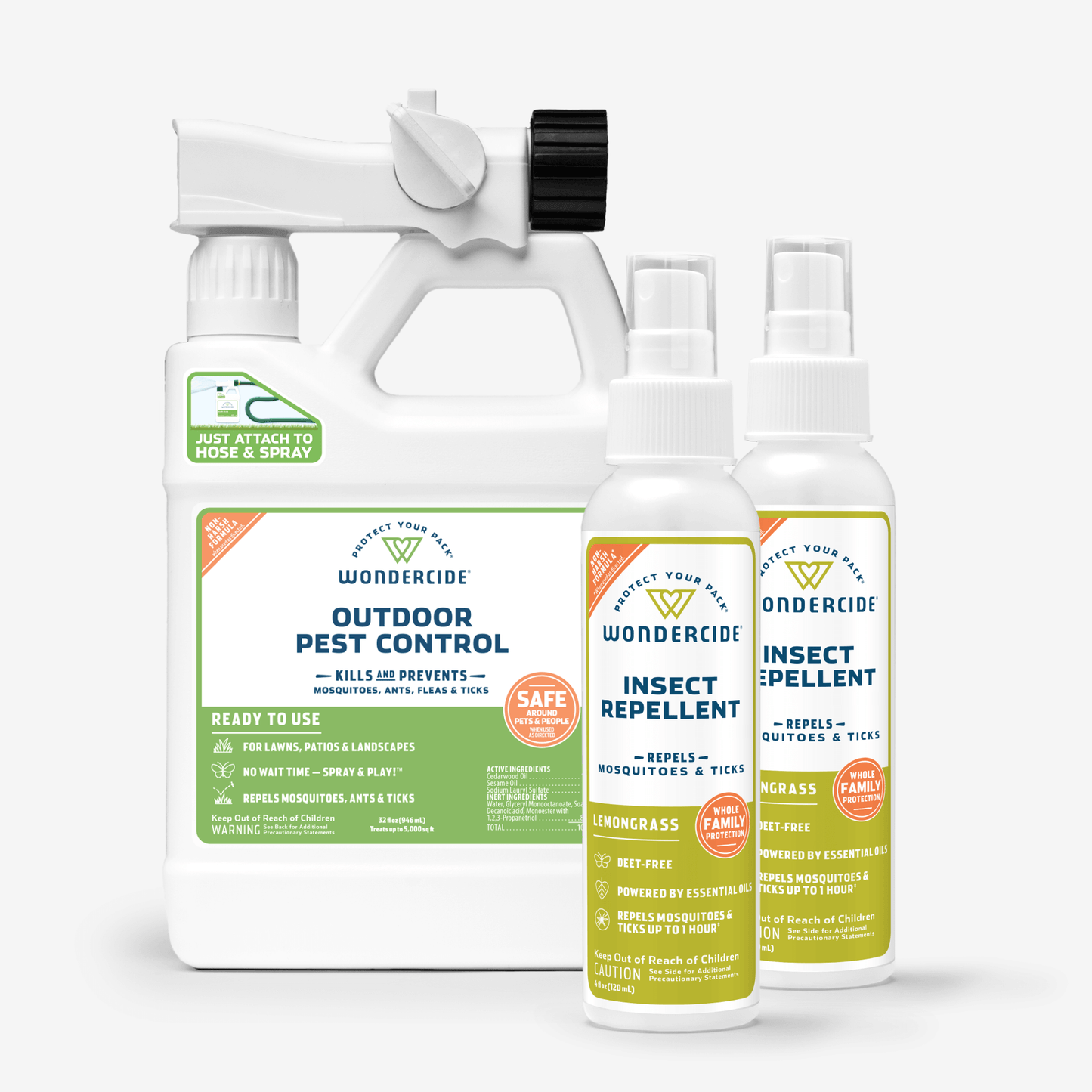 Wondercide Complete Control Mosquito Kit with Natural Essential Oils