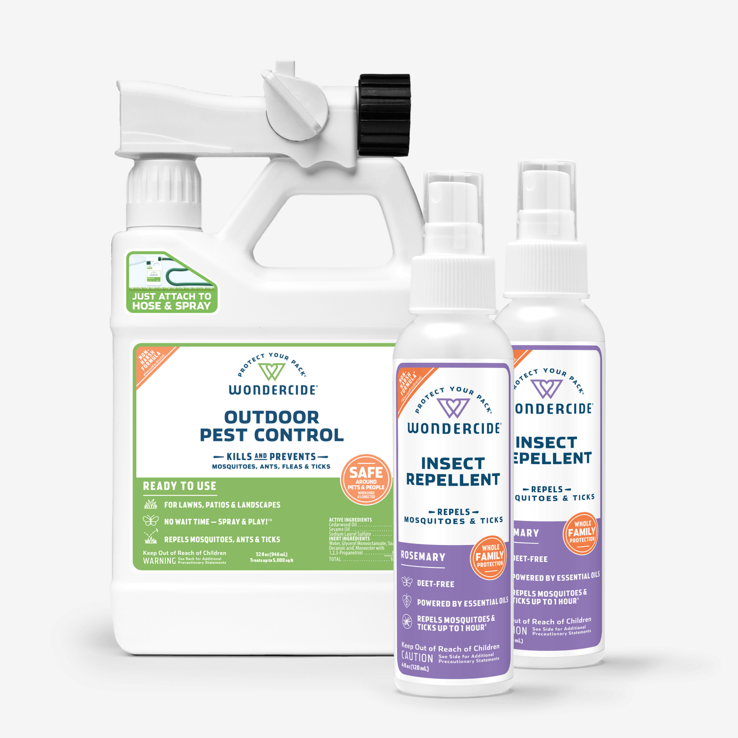 Wondercide Complete Control Mosquito Kit with Natural Essential Oils