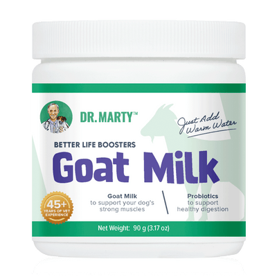 DR. MARTY Better Life Boosters Goat Milk Powder Health Supplement for Dogs