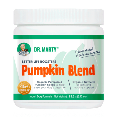 DR. MARTY Better Life Boosters Pumpkin Blend Powder Health Supplement for Dogs
