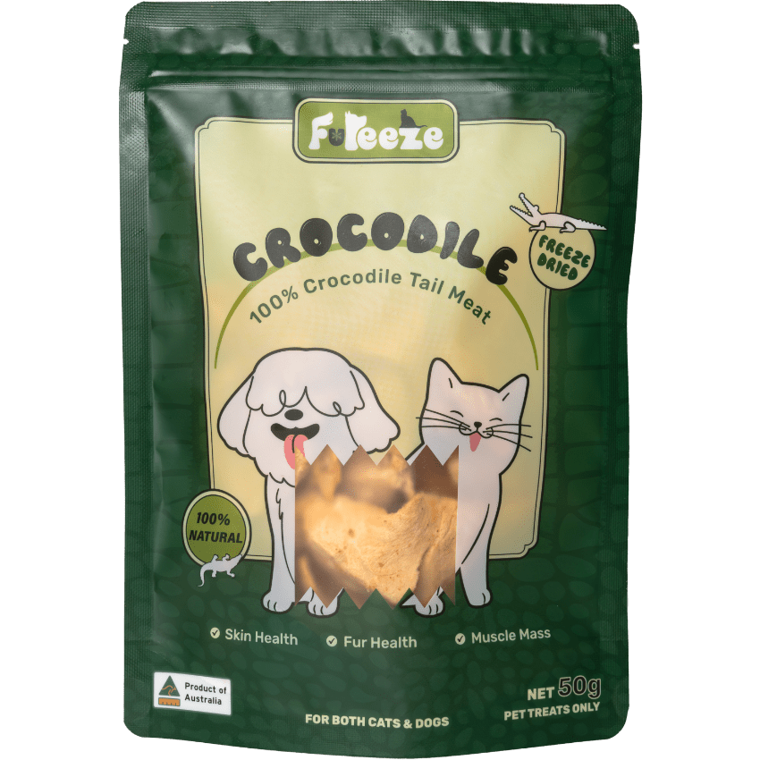 Freeze Dried Crocodile Meat 50g