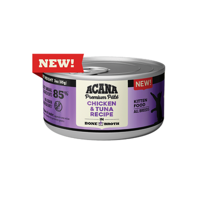 ACANA Premium Pate Chicken & Tuna Recipe Canned Kitten Food