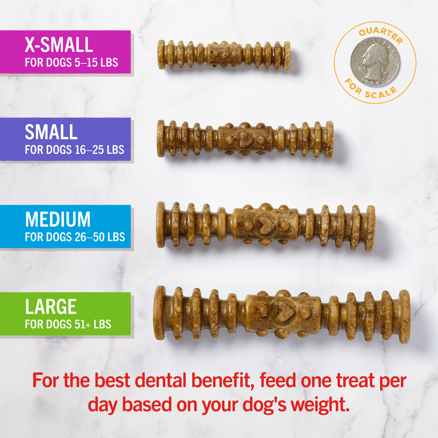 Dental Delights Extra-Small Dog Dental Treats