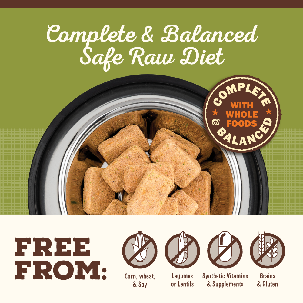 PrimalPetFood Freeze-Dried Raw Nuggets Dog Food - Lamb Recipe