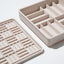 3-in-1 parquet slow feeder bowl - sand