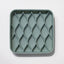 argyle slow feeder bowl - seafoam