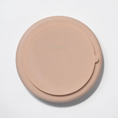 circulo slow feeder bowl - rose water