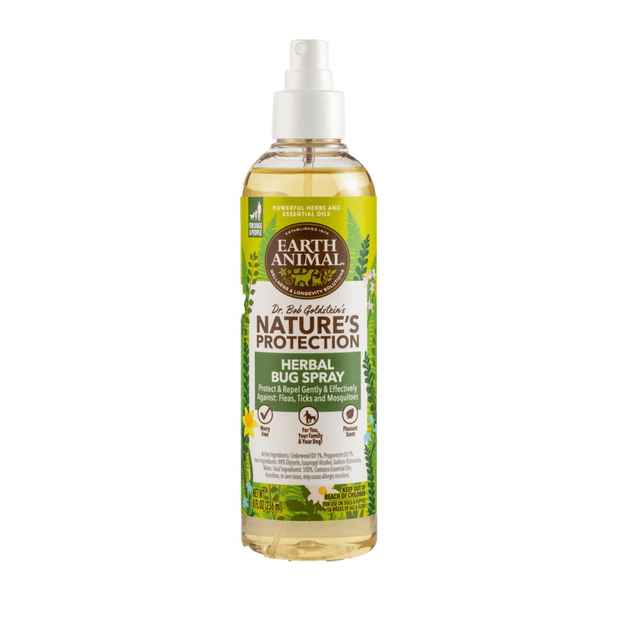 Earth Animal Nature's Protectionâ„?Flea & Tick Herbal Bug Spray for Dogs