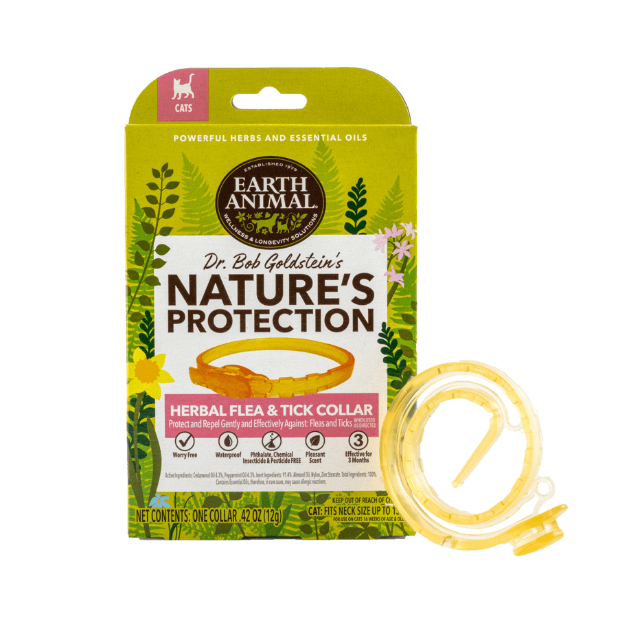 Earth Animal Nature's Protectionâ„?Flea & Tick Herbal Collar for Cats