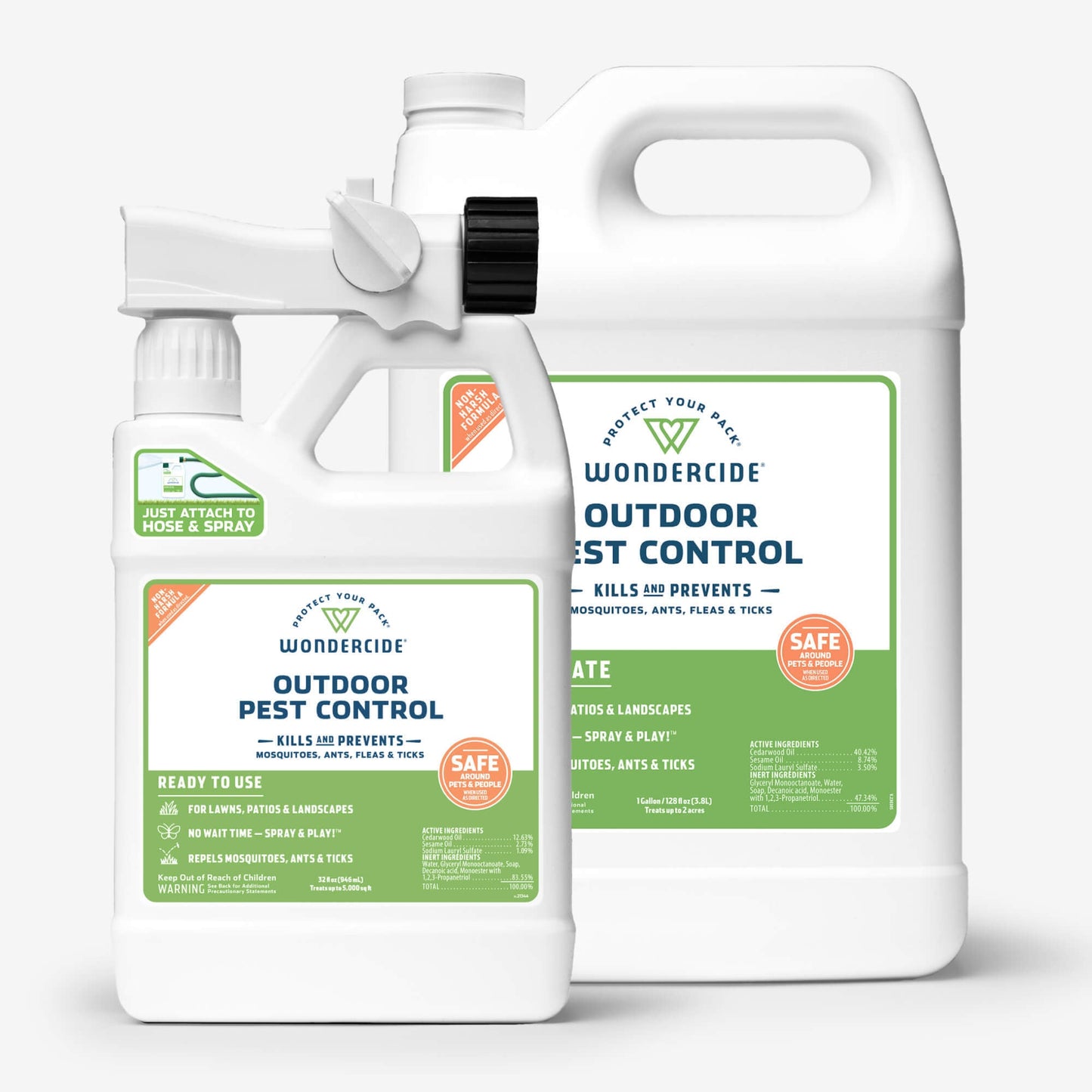 Wondercide Mosquito Yard Spray Refill Starter Kit with Natural Essential Oils