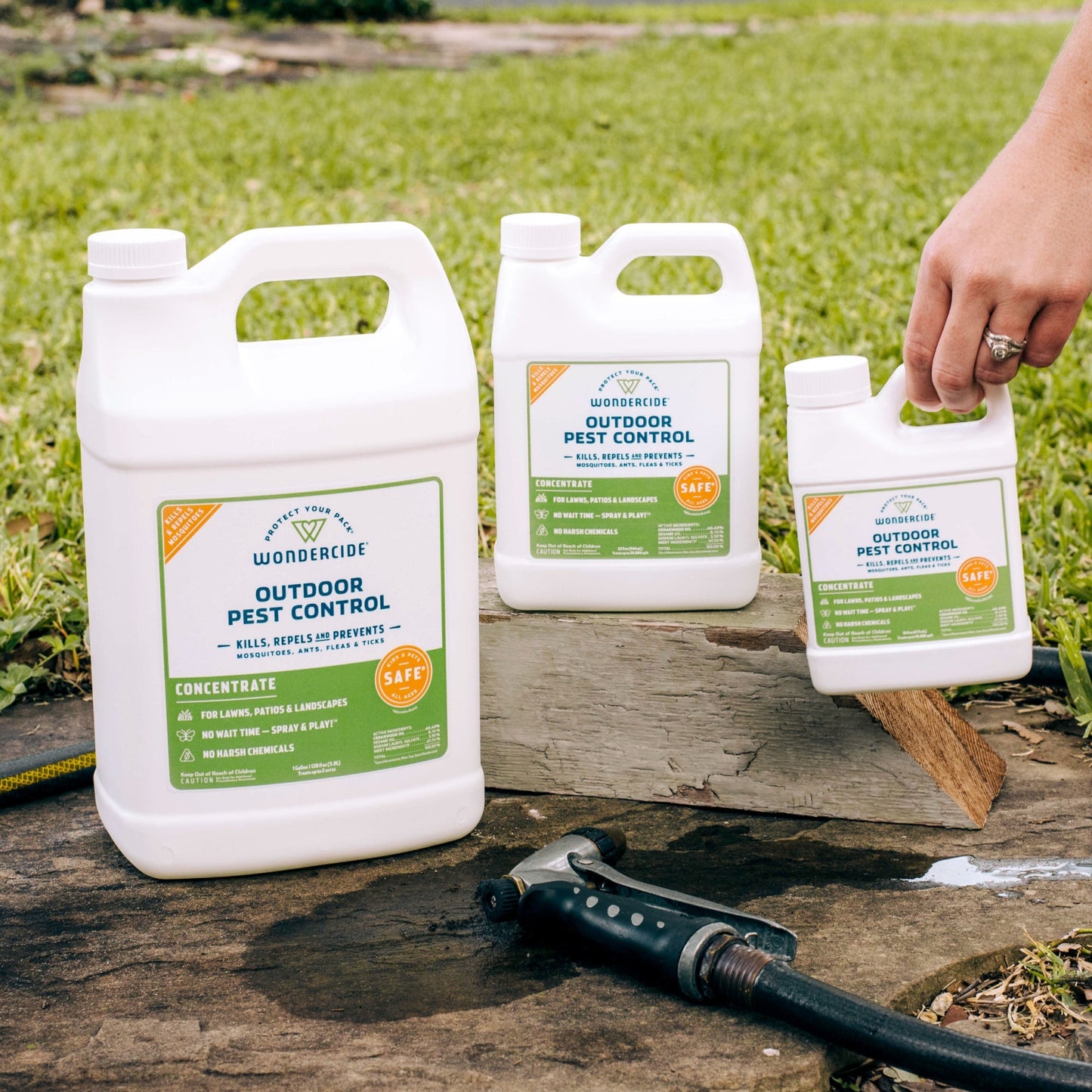 Wondercide Mosquito Yard Spray Refill Starter Kit with Natural Essential Oils