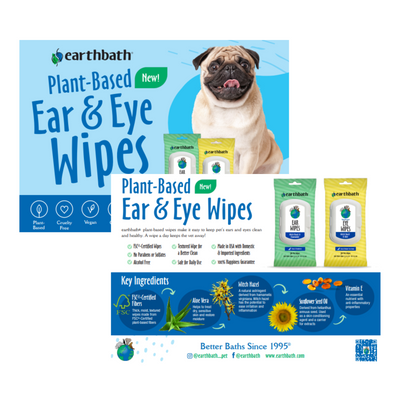 Ear & Eye Wipes Postcard