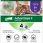 Advantage II - Elanco Flea Treatment For Cats Over 9 lbs, 4-Pack