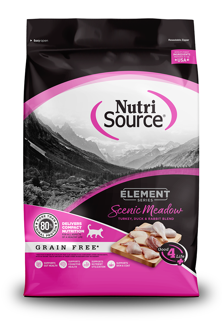 NutriSource Element Series Scenic Meadow Recipe Dry Cat Food