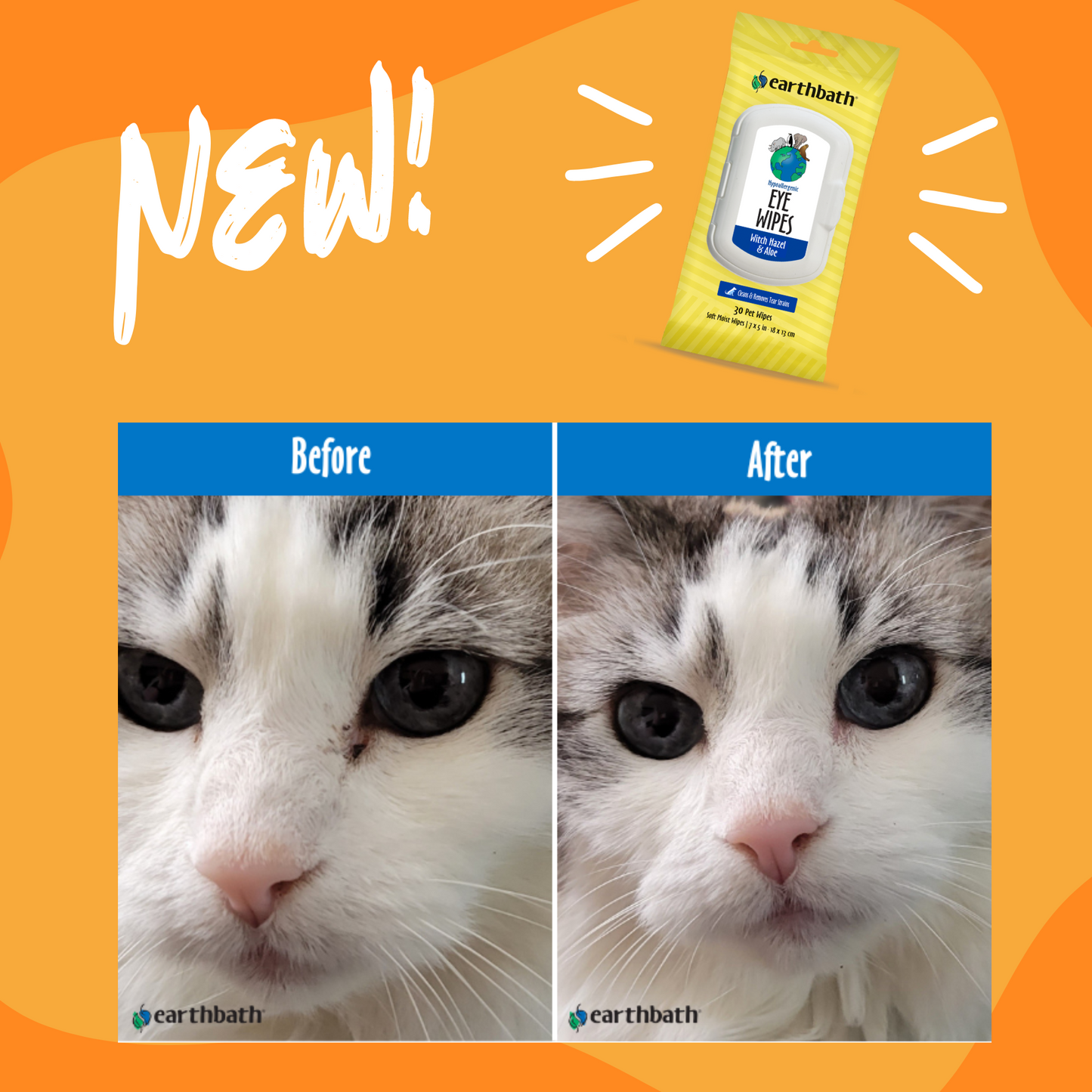 Hypoallergenic Eye Wipes