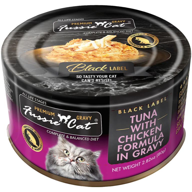 Fussie Cat Tuna With Chicken Formula in Gravy 2.82-oz, Wet Cat Food, Case Of 24