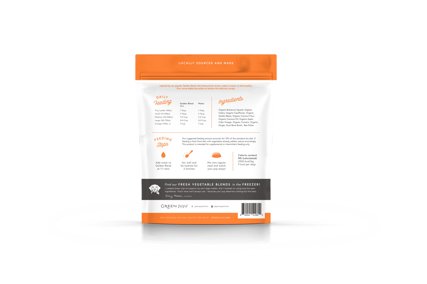 Freeze-Dried Golden Blend with Bee Pollen Pack