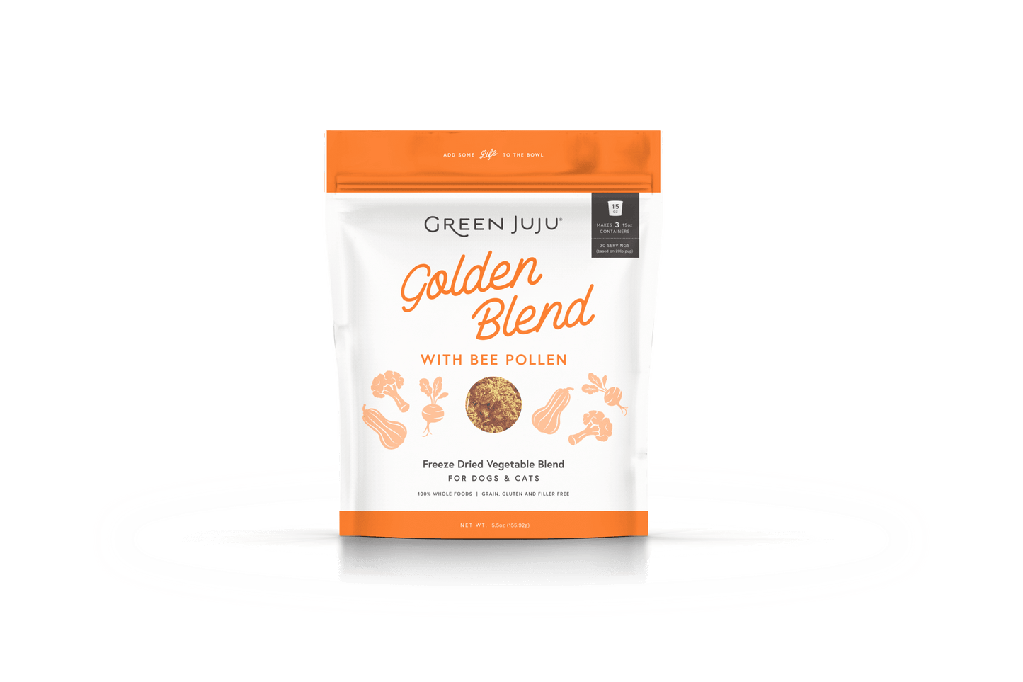 Freeze-Dried Golden Blend with Bee Pollen
