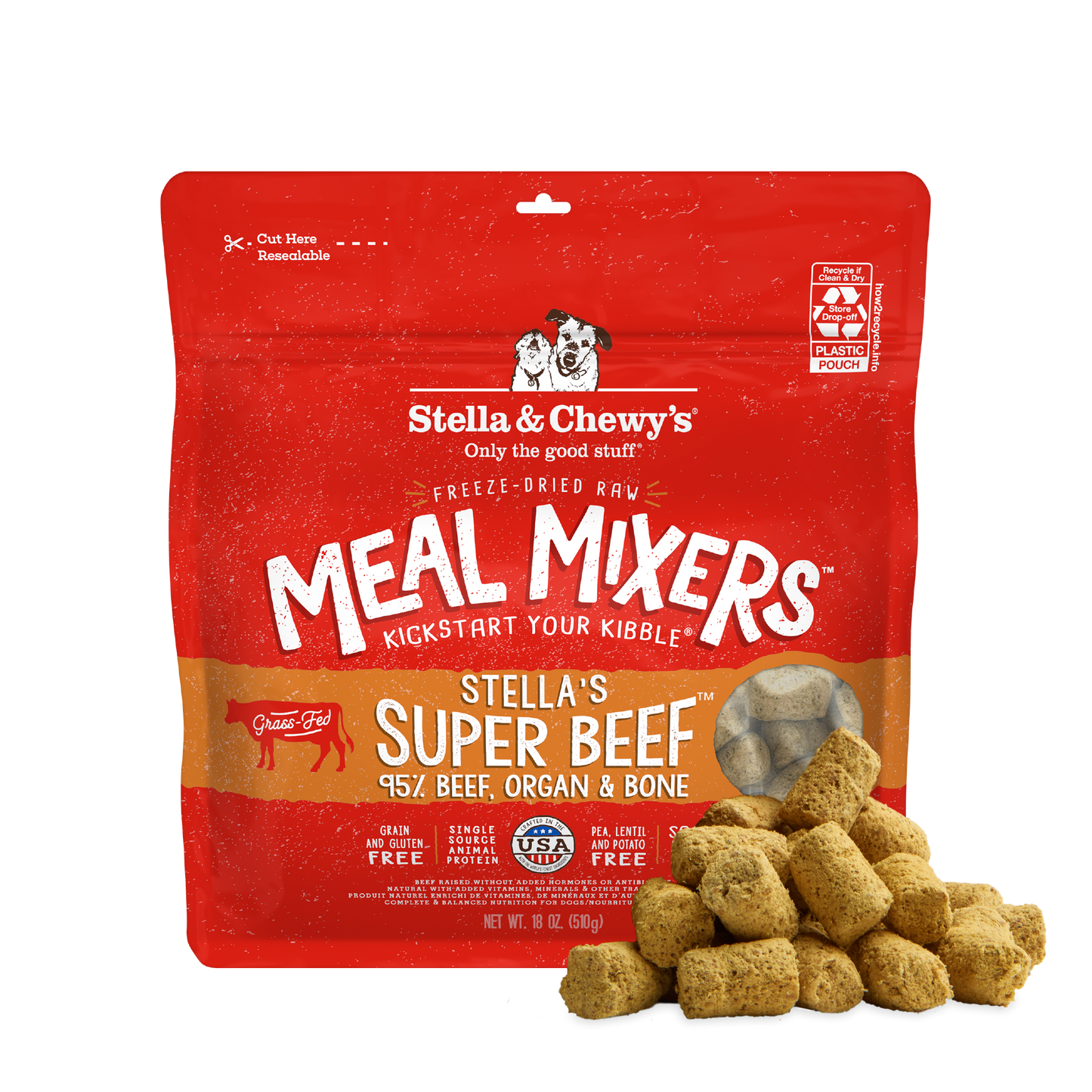 Stella’s Super Beef Meal Mixers
