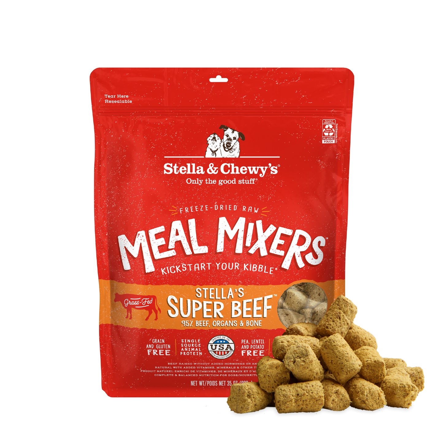 Stella’s Super Beef Meal Mixers