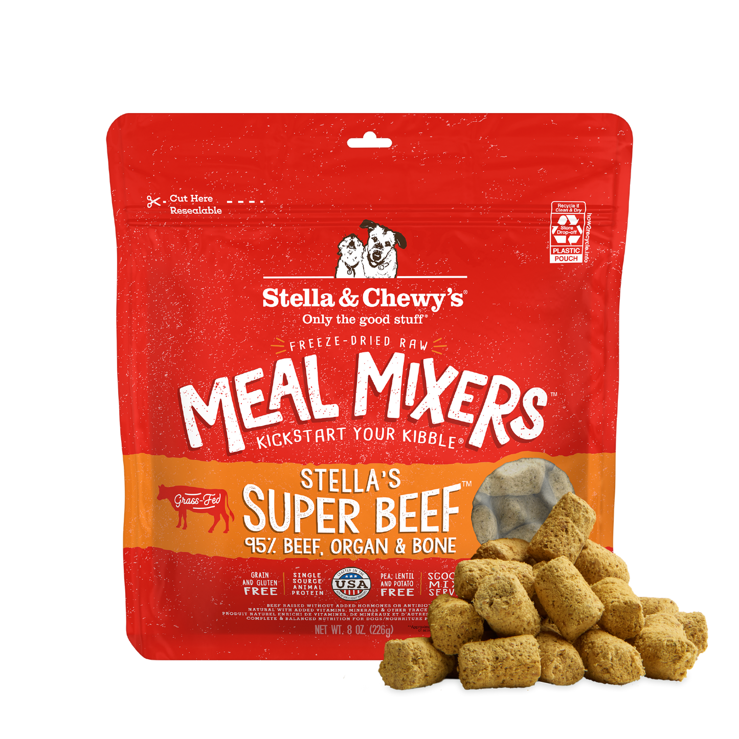 Stella’s Super Beef Meal Mixers