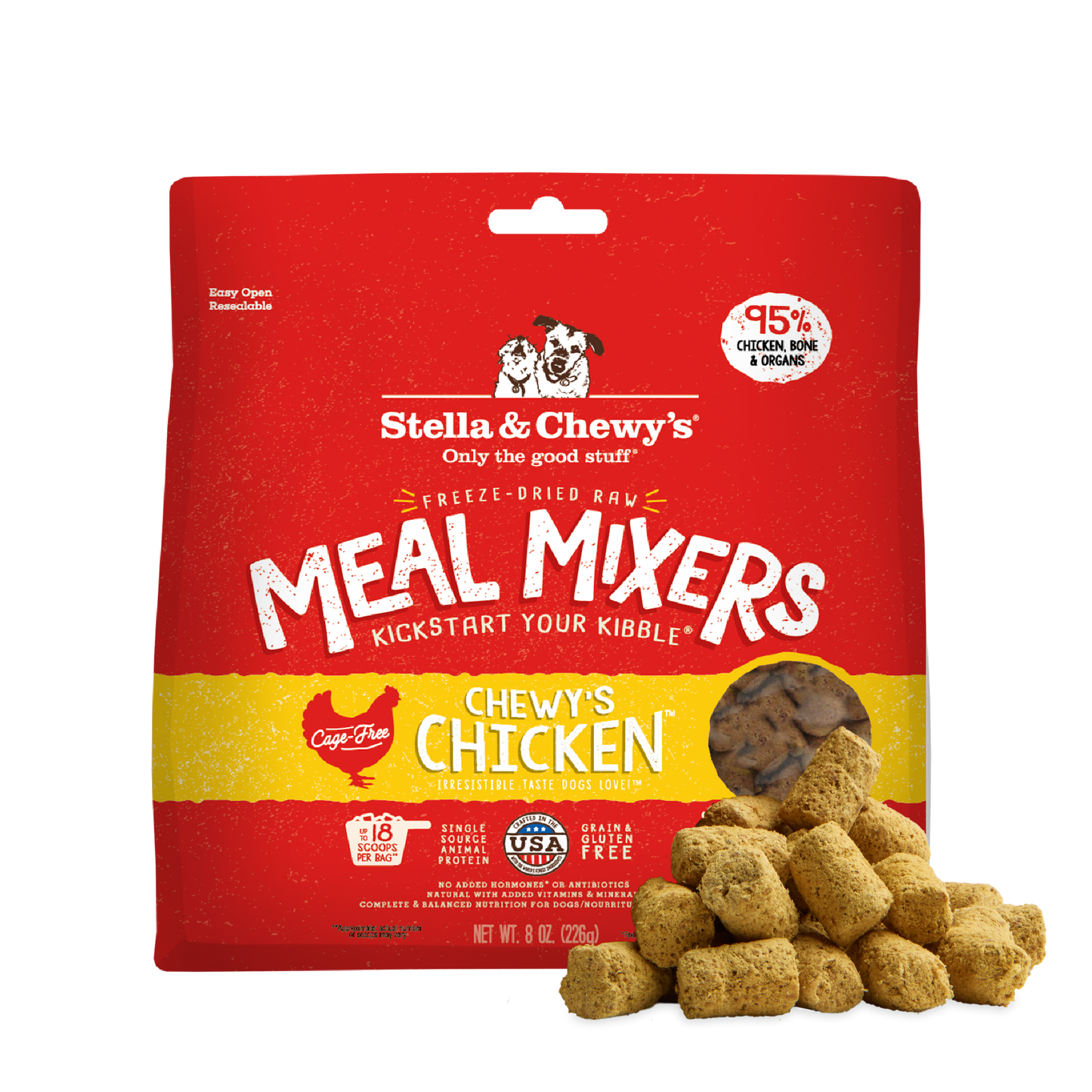 Chewy’s Chicken Meal Mixers