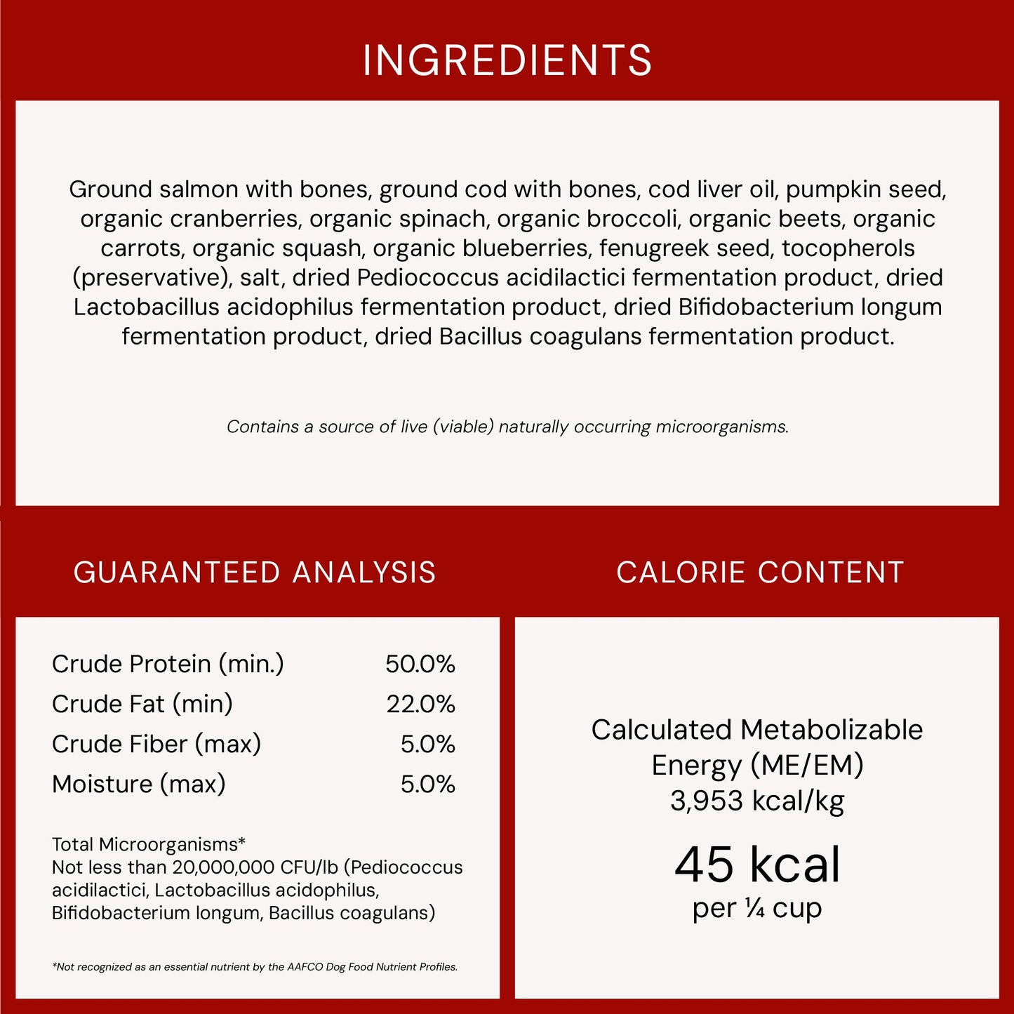 Savory Salmon & Cod Meal Mixers