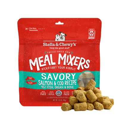 Savory Salmon & Cod Meal Mixers