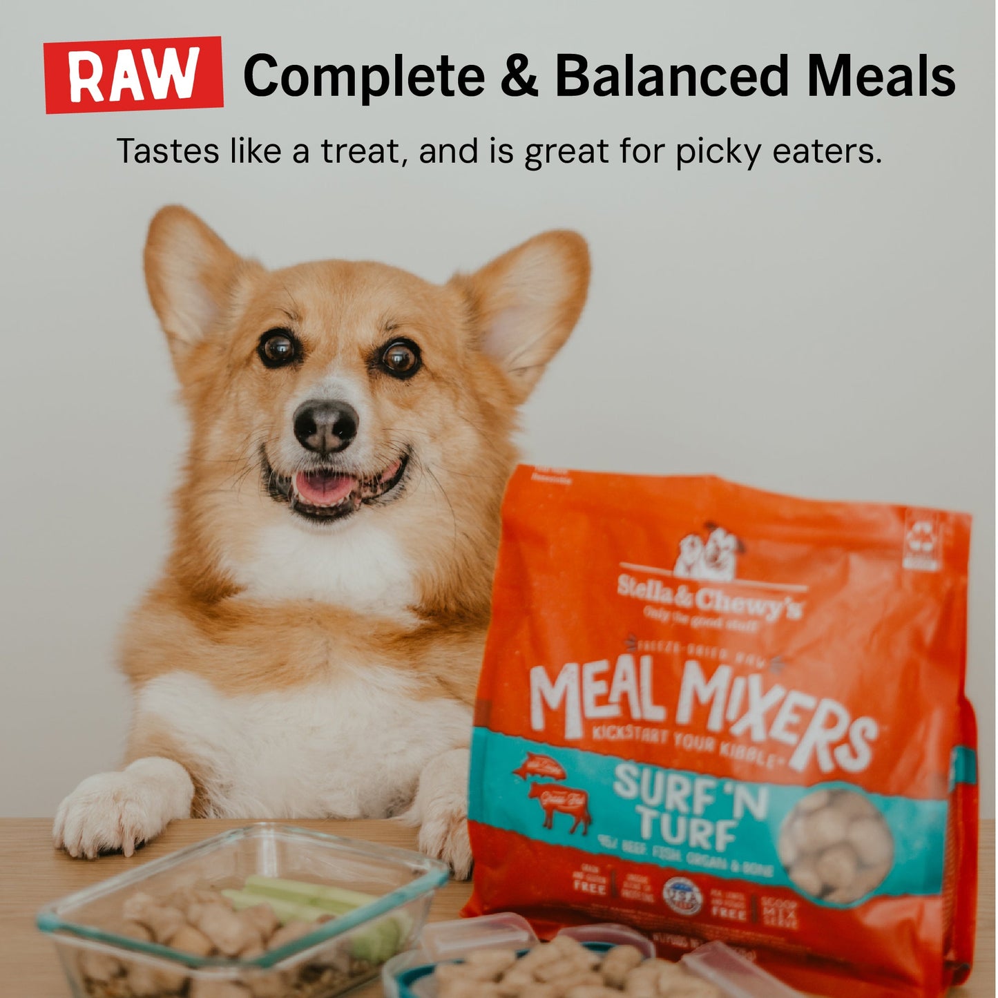 Surf 'N Turf Meal Mixers