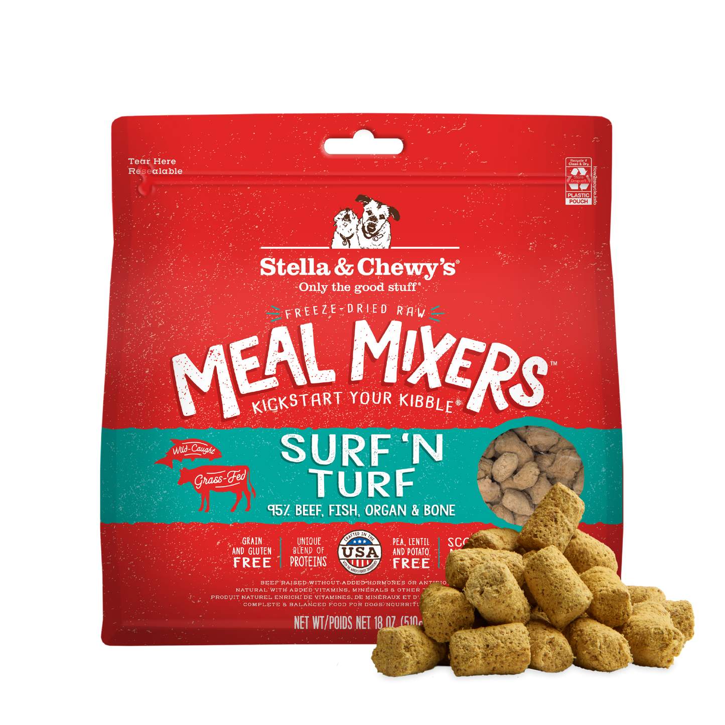 Surf 'N Turf Meal Mixers