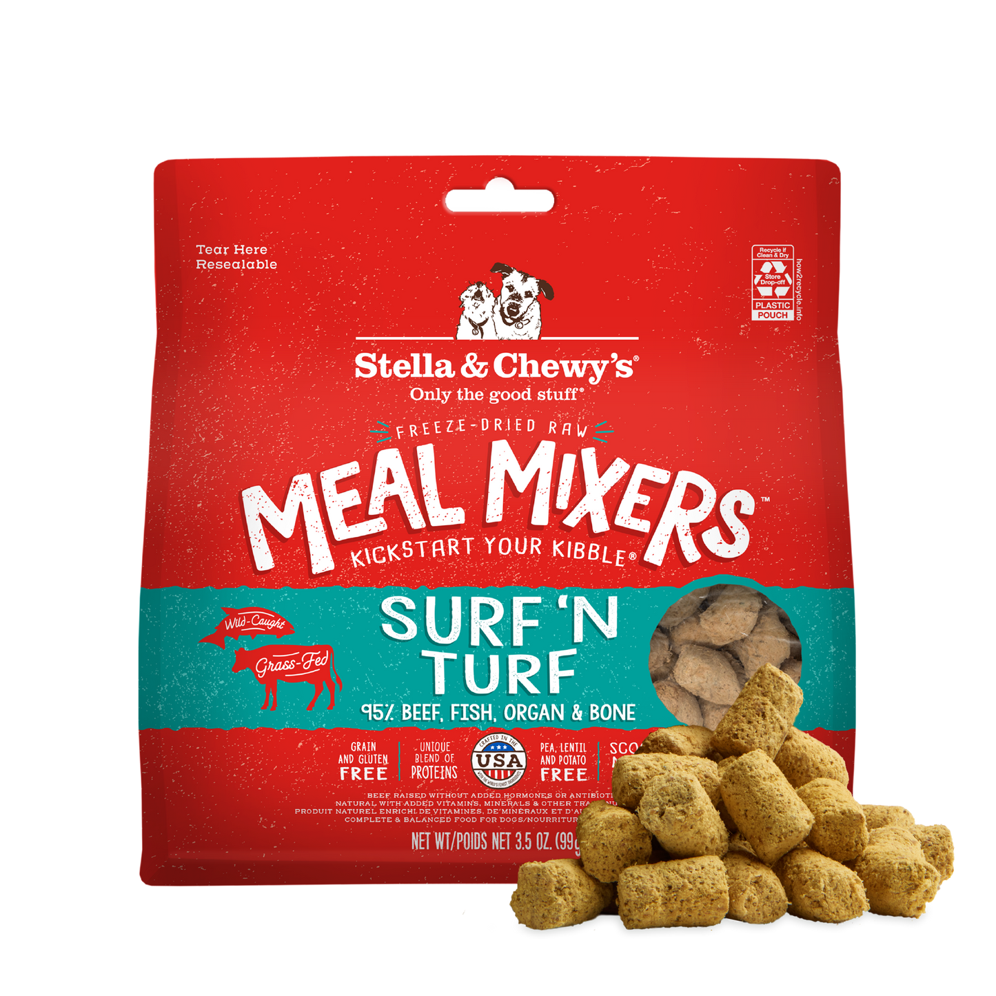 Surf 'N Turf Meal Mixers