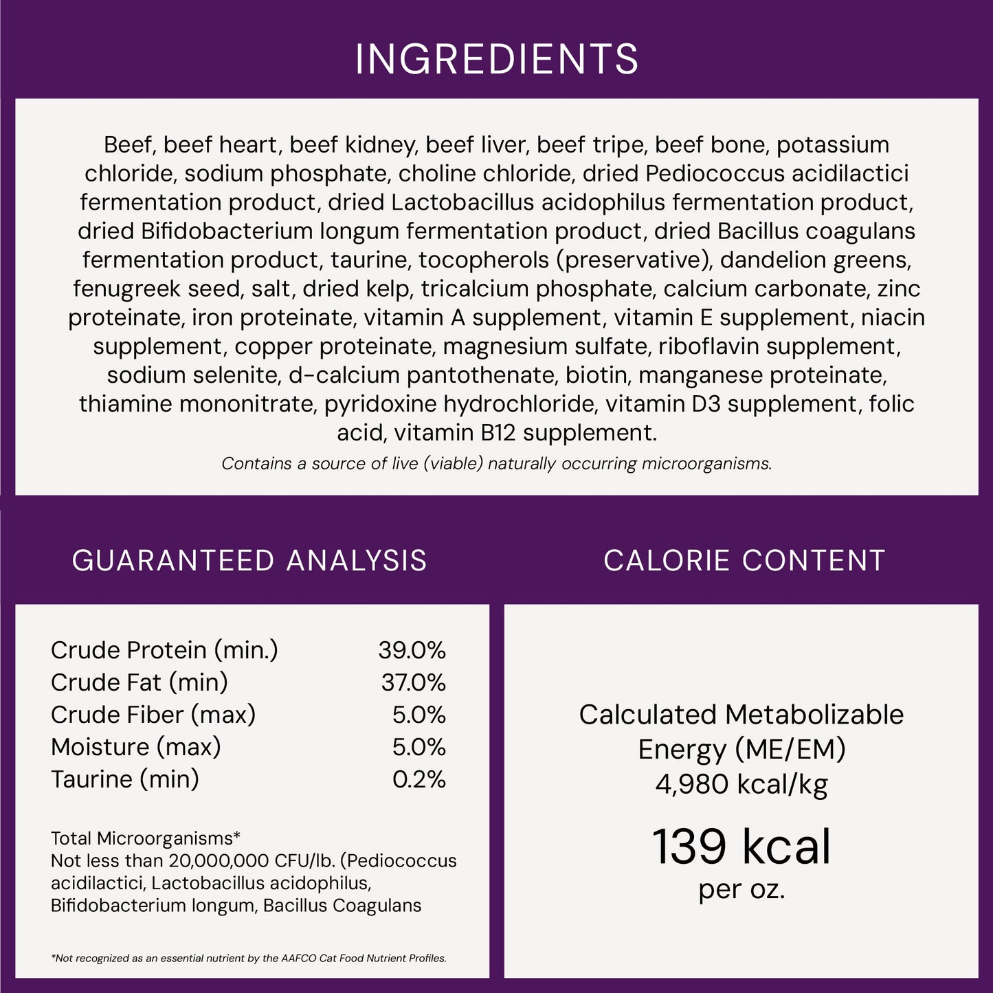 Bountiful Beef Freeze-Dried Raw Dinner Morsels