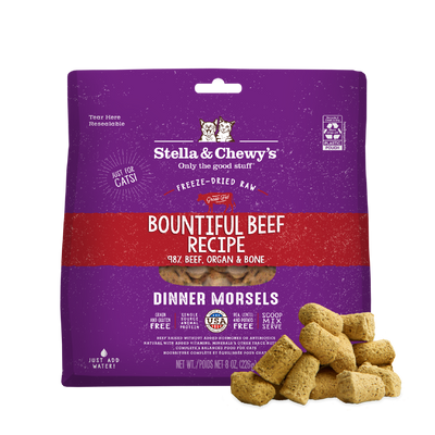 Bountiful Beef Freeze-Dried Raw Dinner Morsels