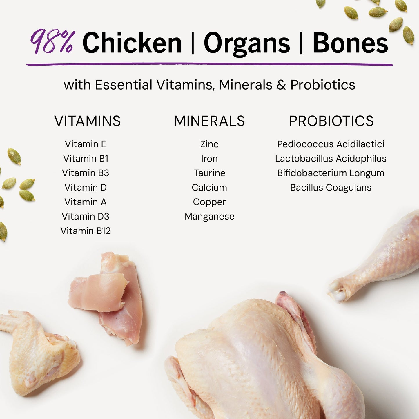 Chick, Chick Chicken Freeze-Dried Raw Dinner Morsels