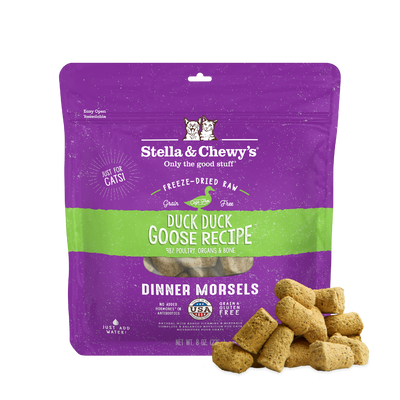 Duck Duck Goose Freeze-Dried Raw Dinner Morsels
