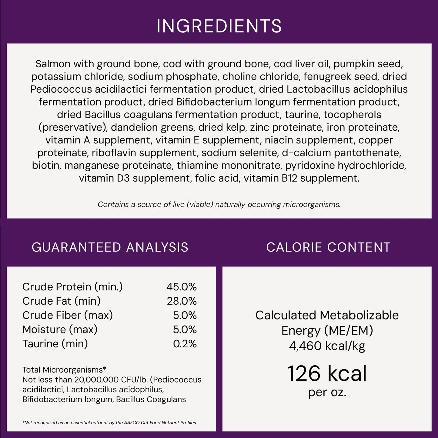 Sea-Licious Salmon & Cod Freeze-Dried Raw Dinner Morsels