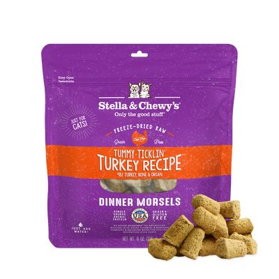 Tummy Ticklin’ Turkey Freeze-Dried Raw Dinner Morsels