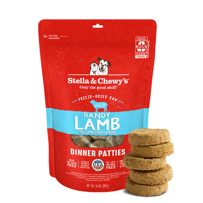Dandy Lamb Freeze-Dried Raw Dinner Patties