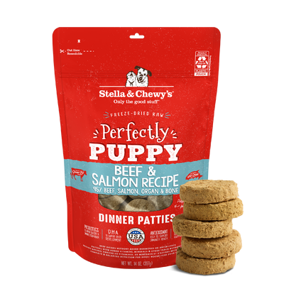 Beef & Salmon Puppy Patties