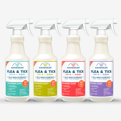 Wondercide Flea & Tick Spray for Pets + Home with Natural Essential Oils