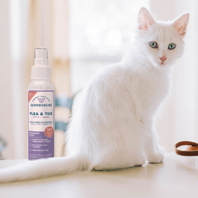 Wondercide Rosemary Flea & Tick Spray for Pets + Home with Natural Essential Oils